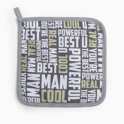 Набор подарочный Доляна Best man: варежка 20х28 см, прихватка 17х17 см, 2 лопатки  фото 6