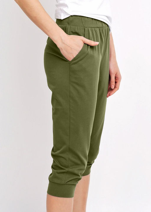 CLE LTR007 Бриджи жен.(ЧБ база) т.хаки - Clever wear фото 2