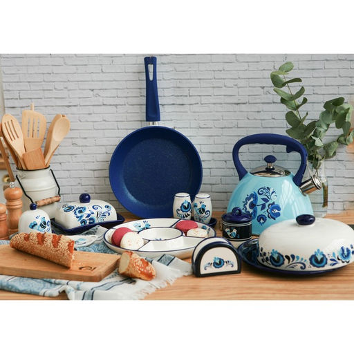 Блинница Доляна Свиристель, d=23 см, цвет белый фото 9