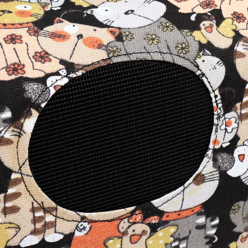 Сумка-переноска каркасная Кошки, размер M, 40 х 21 х 27 см - Пижон фото 6