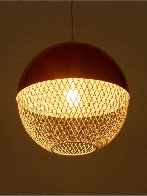 Светильник потолочный BayerLux Lina, 1×40 Вт, Е27, алый, 26×26×32 см