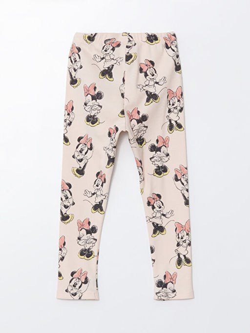 Beli Lastikli Minnie Mouse Bask?l? K?z Bebek Tayt - Waikiki фото 3