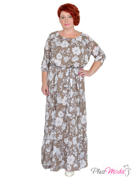 Платье Модель №1276 размеры 44-84 - Plusmoda фото 10