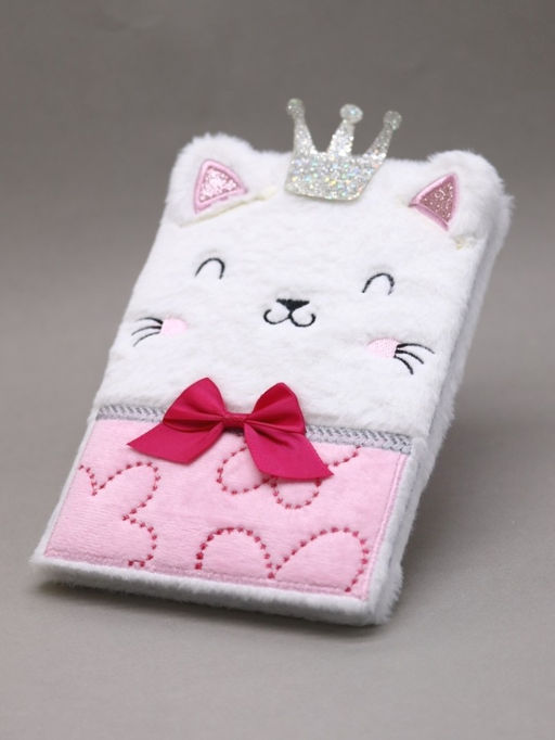 Блокнот плюшевый Princess Meow (21,5*14,5 см)