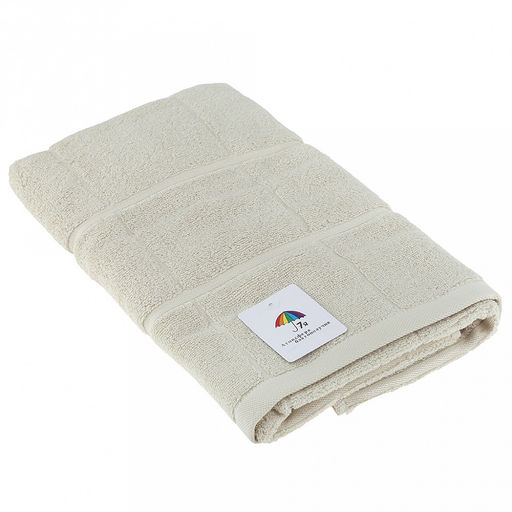 Полотенце махровое "Комфорт" 50х90см, хлопок 100%, кремовый (Китай)