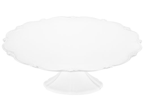 Блюдо-тортовница 29*29*8 см Галант на ножке, фарфор - Elan gallery фото 5