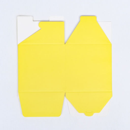 Цена за 10 шт. Коробка складная, квадратная, жёлтая, 8 х 8 х 8 см, - UPAK LAND фото 4