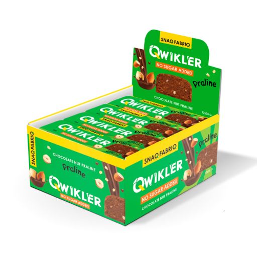 Шоколадный батончик без сахара (Квиклер) - Шоколадно-ореховое пралине 1шт