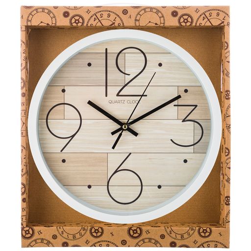 Часы настенные кварцевые Lefard Marble диаметр 31 см чёрный диаметр циферблата 27.5 см фото 2