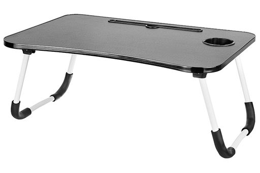 Складной столик для компьютера 60*40*26 см "Черный"