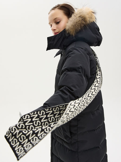 Шарф 17з16925 черный