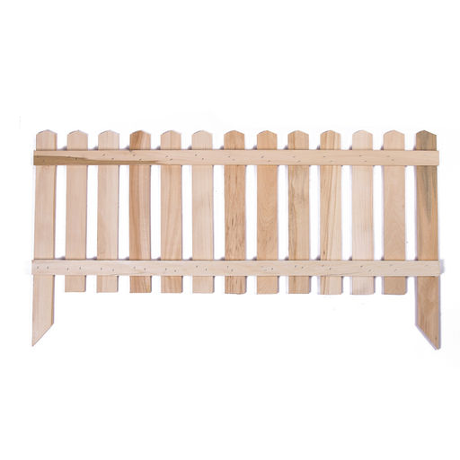 Ограждение декоративное, 45×110 см, 1 секция, дерево, «Пирамида», Greengo