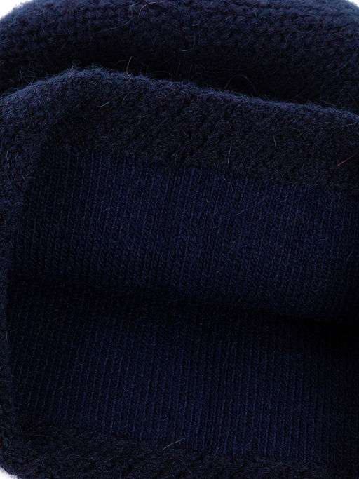 Шапка жен. шерсть+мох+виск LB-N88034 navy - Labbra фото 4