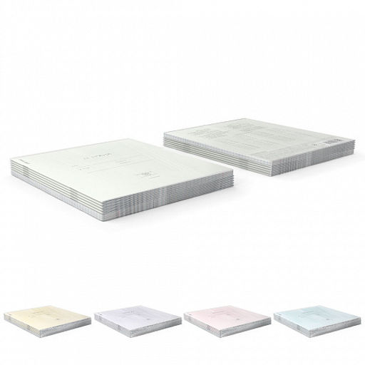 Цена за 200 шт. Тетрадь школьная ученическая ErichKrause Классика Pastel ассорти, 18 листов, линейка (в плёнке по 10 шт.)  фото 9