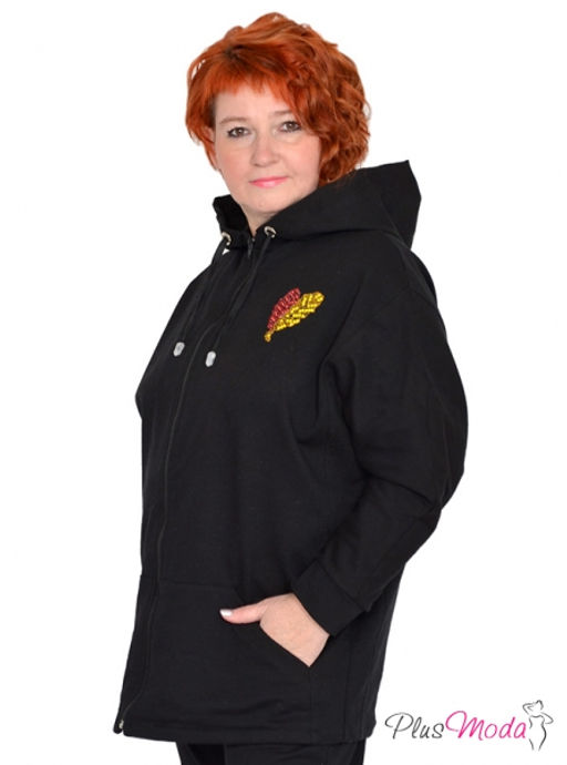 Толстовка Модель №1174 размеры 44-84 - Plusmoda фото 16