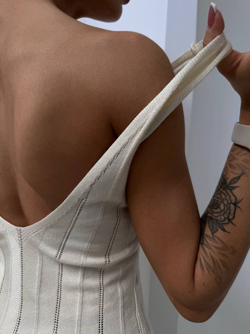 Платье машинная вязка - A.B.S.O фото 3