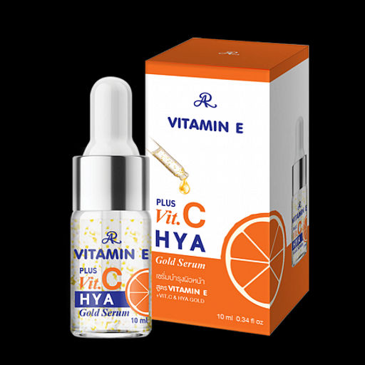 Aron Hya Gold Vit E +Vit C , 10ml - Сыворотка Витамин Е + Витамин C