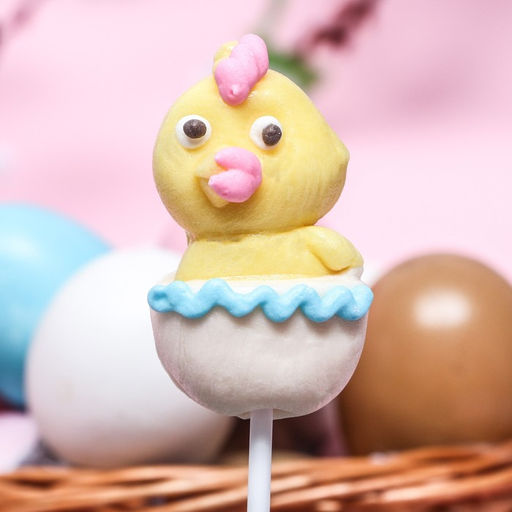 Цена за 2 шт. Карамель на палочке Пасха, цыплёнок, 25 г