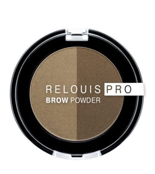 RELOUIS Тени "Pro Brow Powder" для бровей тон 01 Blonde