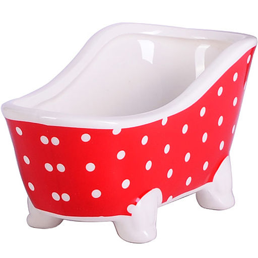 30689 Подставка д/губки 150мл Красный УзорLR (х72) - Mayer&boch фото 2