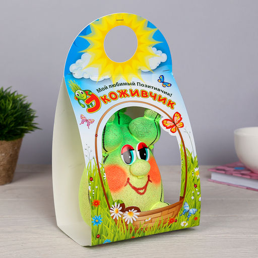 Набор для выращивания «ЭкоЖивчик. Кактус», фигурка растущая в подарочной упаковке