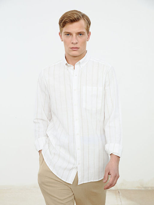 Regular Fit Poplin Erkek G?mlek