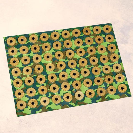 Аппликатор Кузнецова "Разминатор Т-1000", 70 колючек, плёнка, 23?32 см