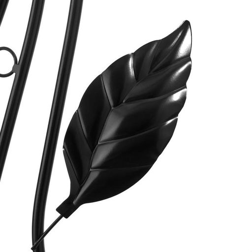 Торшер 1341055ML/3 BK, 3×15 Вт E27, чёрный, белый