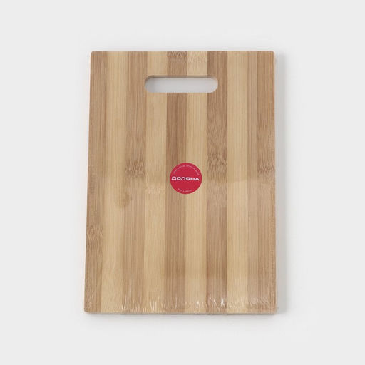 Доска разделочная Доляна «Зебра», 26×16 см, бамбук