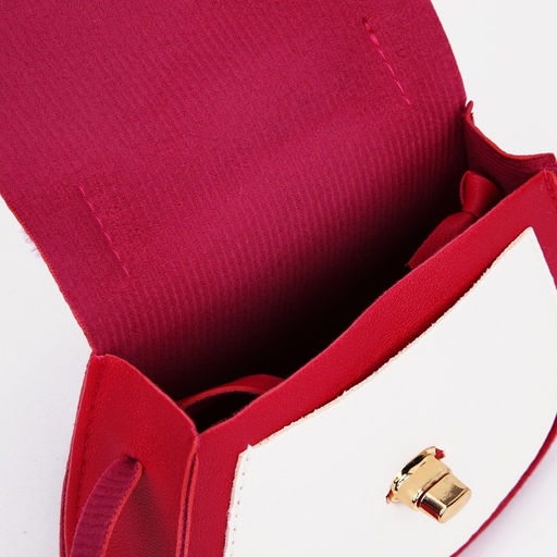 Сумка детская на застёжке, цвет малиновый - Simaland фото 3