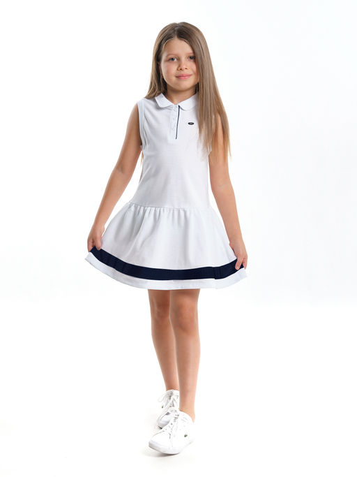 Платье поло летнее в садик UD 7883 розовый - Mini maxi фото 10