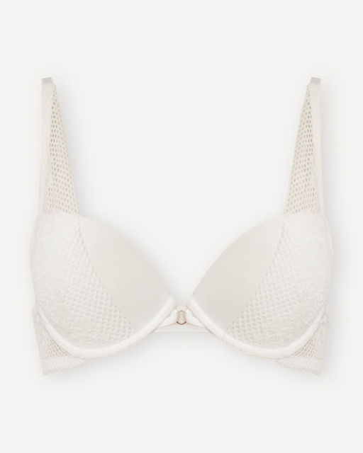 Белый бюстгальтер с отделкой - Deseo фото 2