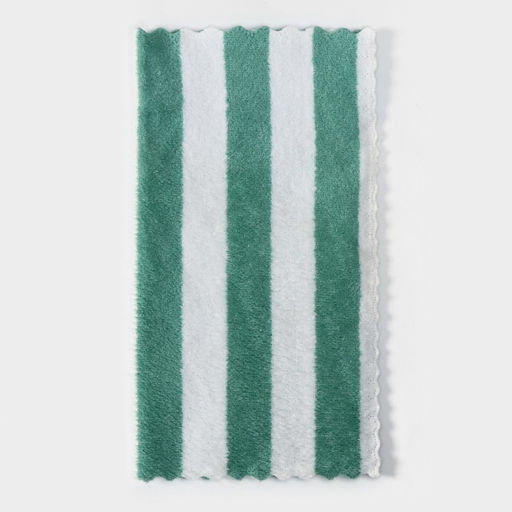 Цена за 2 шт. Салфетка для уборки Доляна «Полоски», микрофибра махровая, 30×30 см, МИКС