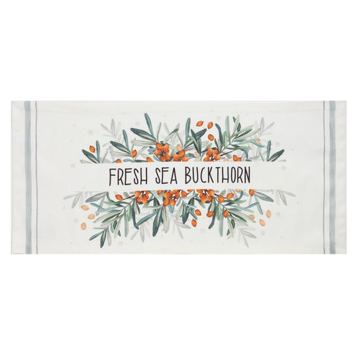 Дорожка на стол Этель Berry garden 30х70 см, 100% хлопок, саржа 190 г/м2  фото 4