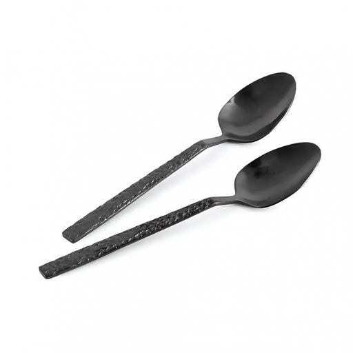 ROCK BLACK Набор ложек чайных 2 шт. арт. DMC032