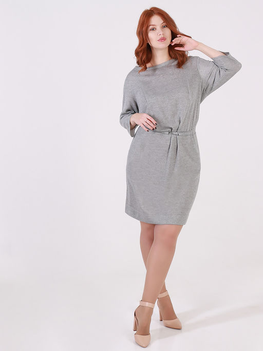 М.О.Д.Фэйшн 722.С1 Платье+ цепочка - Almond фото 6