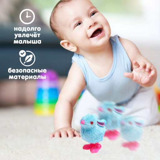 Игрушка заводная Кролик, цвета МИКС - Simaland фото 9