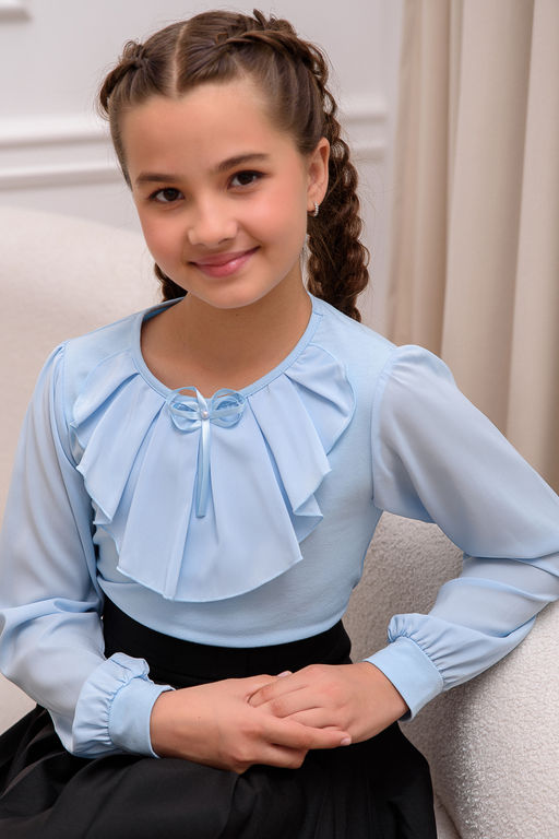 Миленушка блузка детская дл. рукав