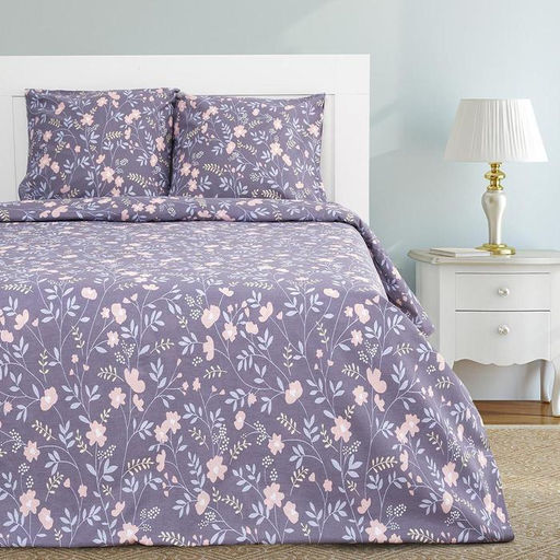 Постельное белье Этель евро Сумрачный сад 200х217см,220х240см,70х70см-2 шт.