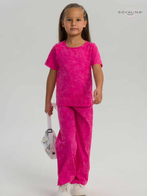 Костюм Лето варенка фуксия - Sovalina фото 7
