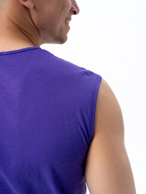 Майка хлопок 100%,сиреневая - Binita фото 7