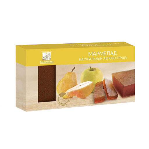 Мармелад пластовой яблоко-груша