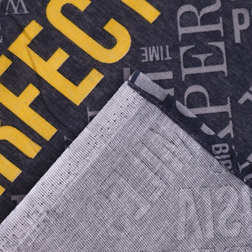 Постельное бельё 1,5 сп Перфект, антрацит, 150х210 см, 150х210 см, 70х70 см, бязь, 105 г/м, 100% хлопок - Атра фото 4