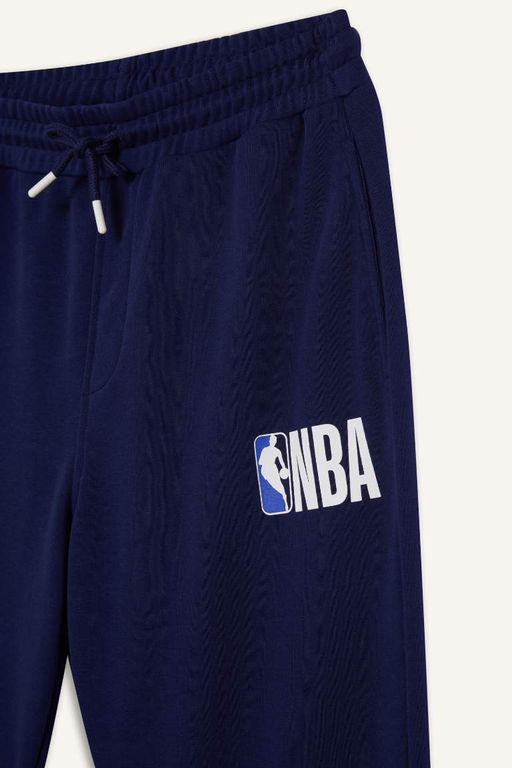 Джоггеры стандартной посадки DeFactoFit NBA с надписью NBA  фото 13