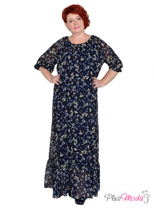 Платье Модель №1275 размеры 44-84 - Plusmoda фото 10