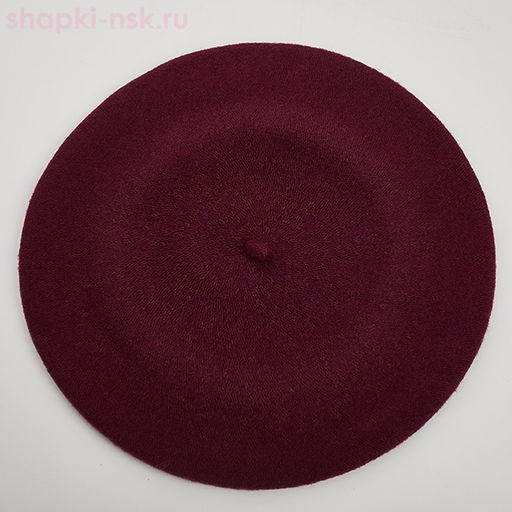 Берет фетр без отделки 11 Берет женский (56-58)
