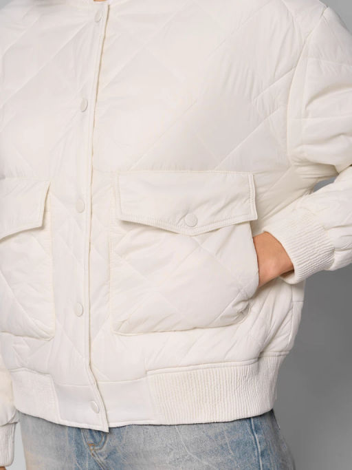 Куртка женская 12411-22033 milk - Eleganzza фото 4