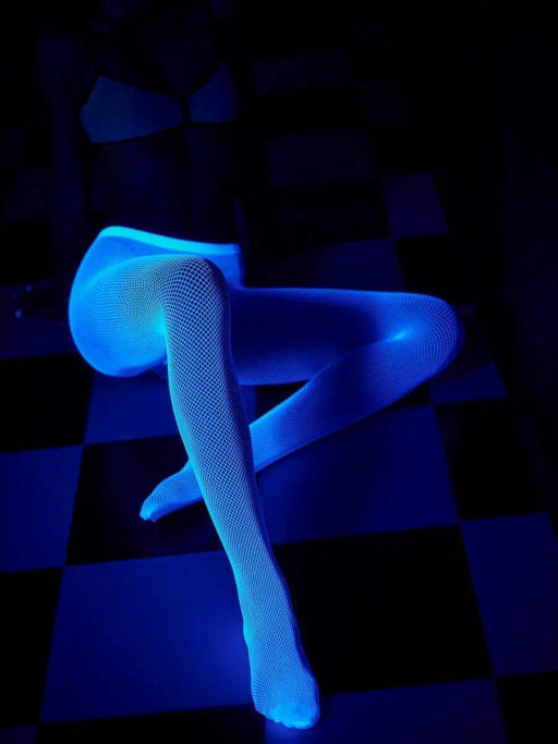 Колготки TEATRO ARTE COLOR колготки сетка белый  фото 3