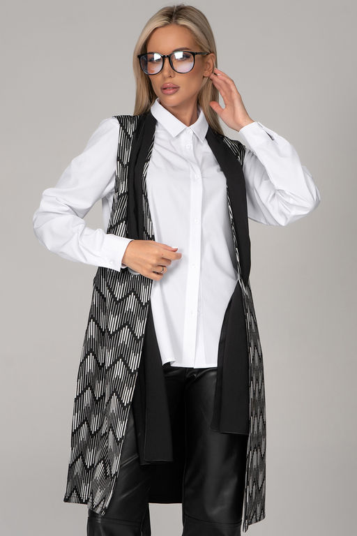 Жилет Высокая классика (зебра) - Эльза фото 18