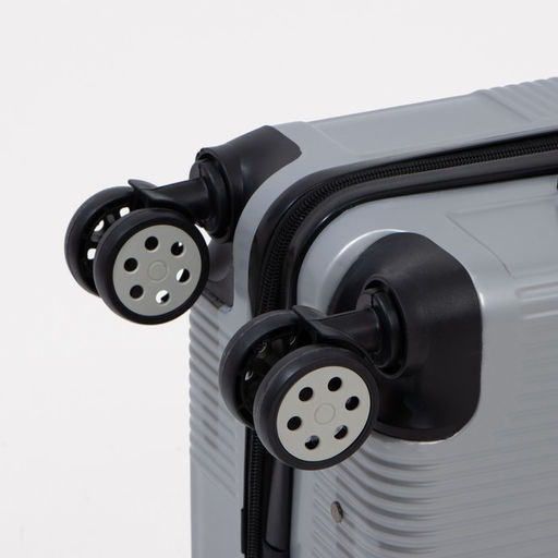 Чемодан малый 20 кодовый замок, цвет серебряный - Simaland фото 8